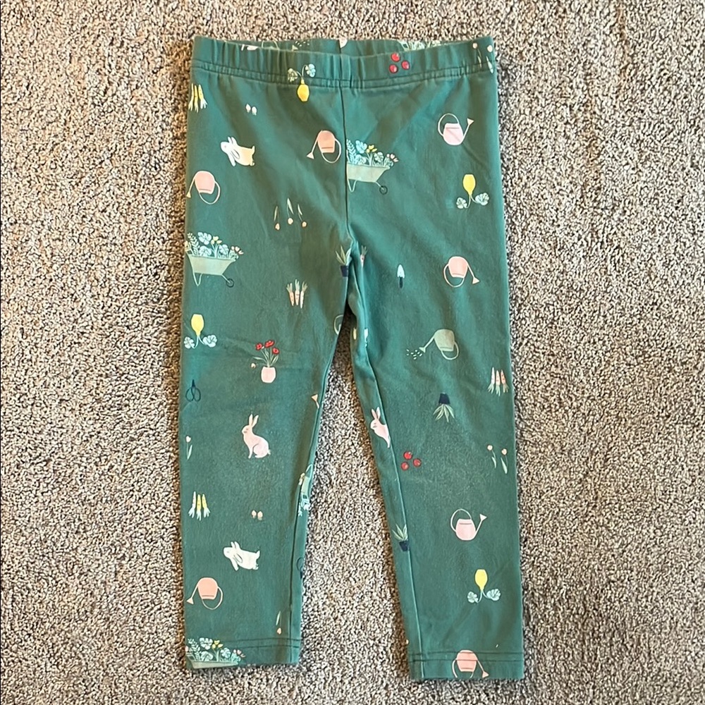 Carters spring garden print Capri cropped leggings